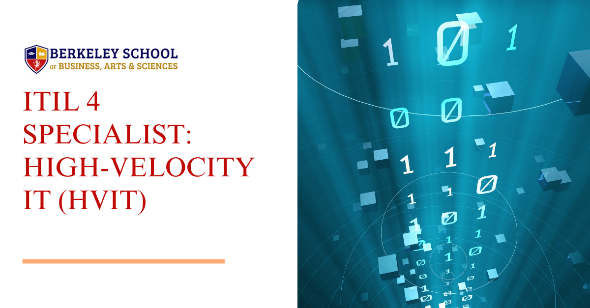 ITIL 4 Specialist: High-Velocity IT (HVIT)