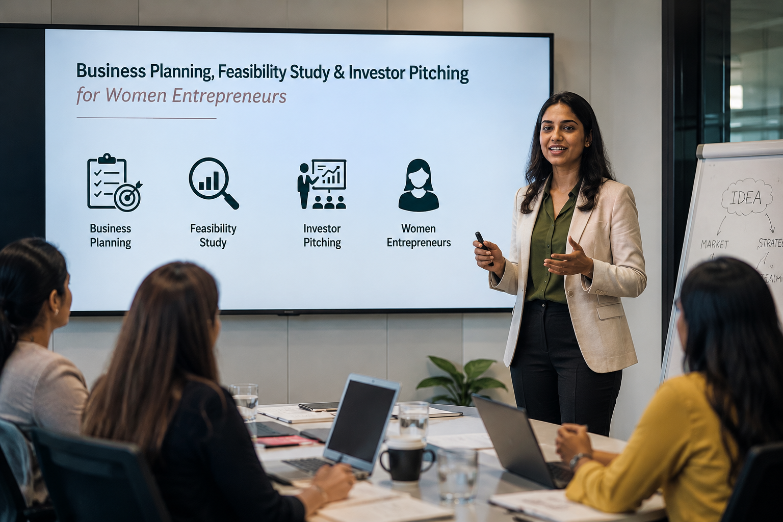Business Planning, Feasibility Study & Investor Pitching for Women Entrepreneurs