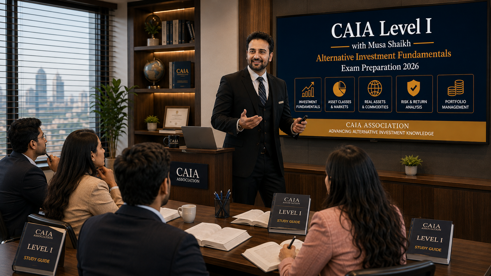CAIA Level I with Musa Shaikh