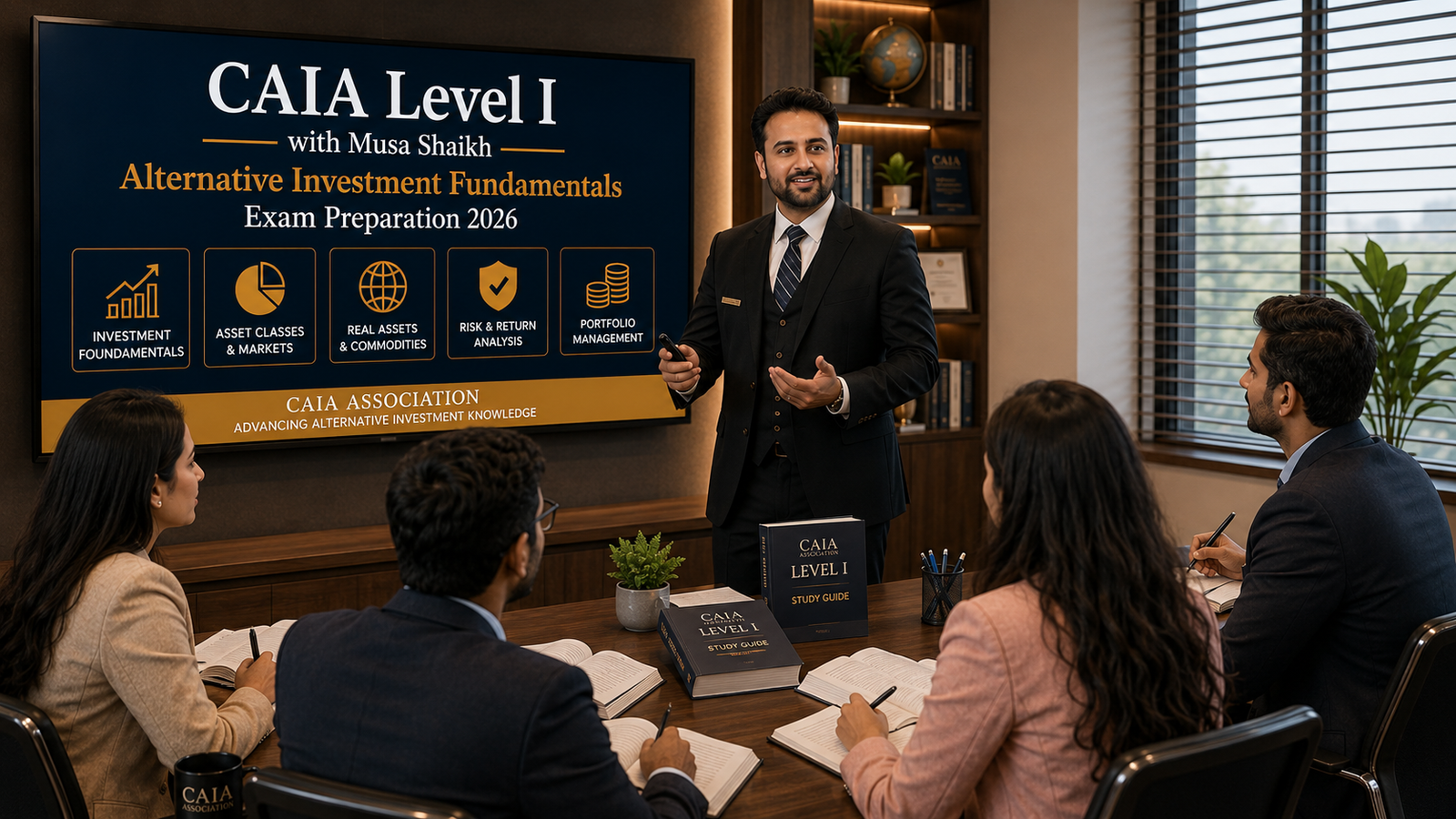 CAIA Level I with Musa Shaikh