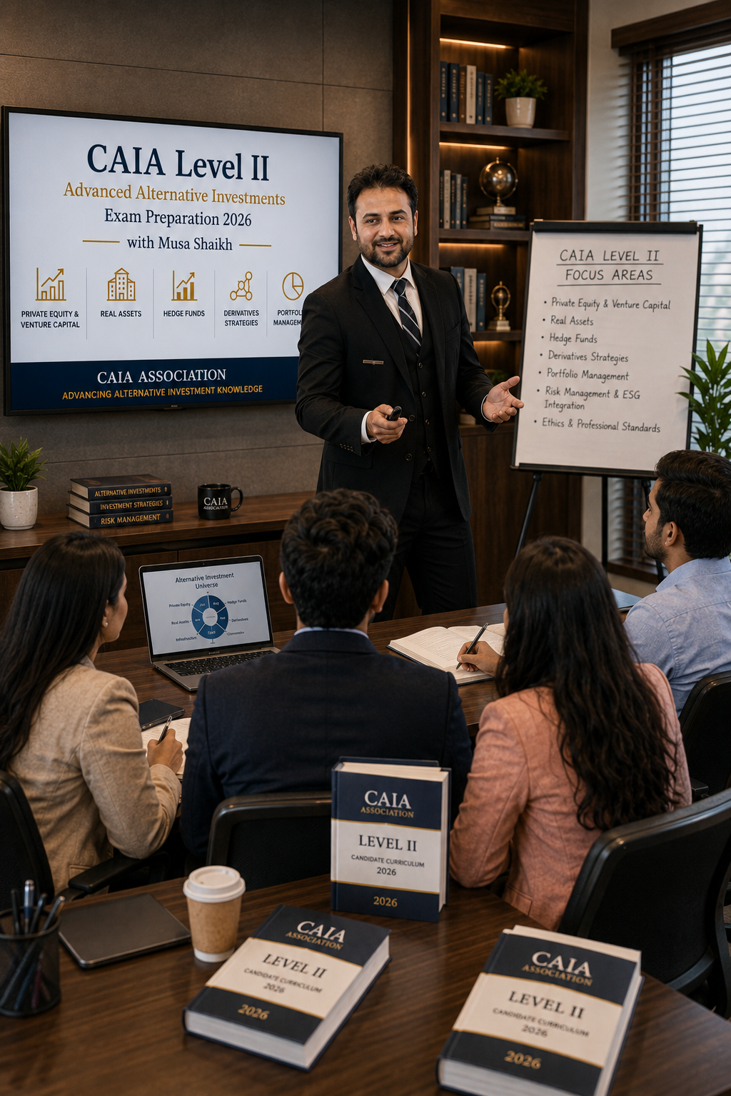 CAIA Level II preparation with Musa Shaikh