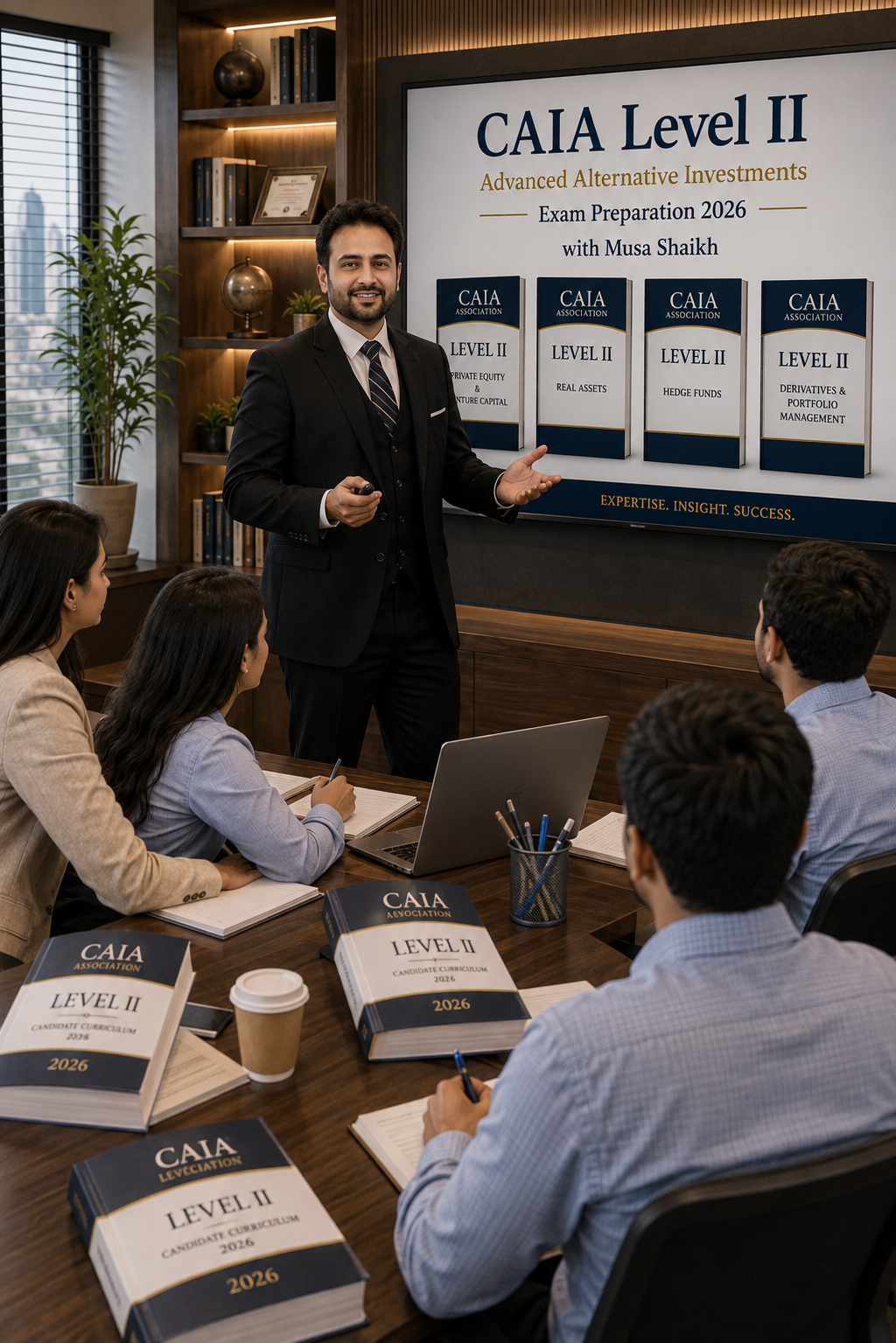 CAIA Level II preparation with Musa Shaikh