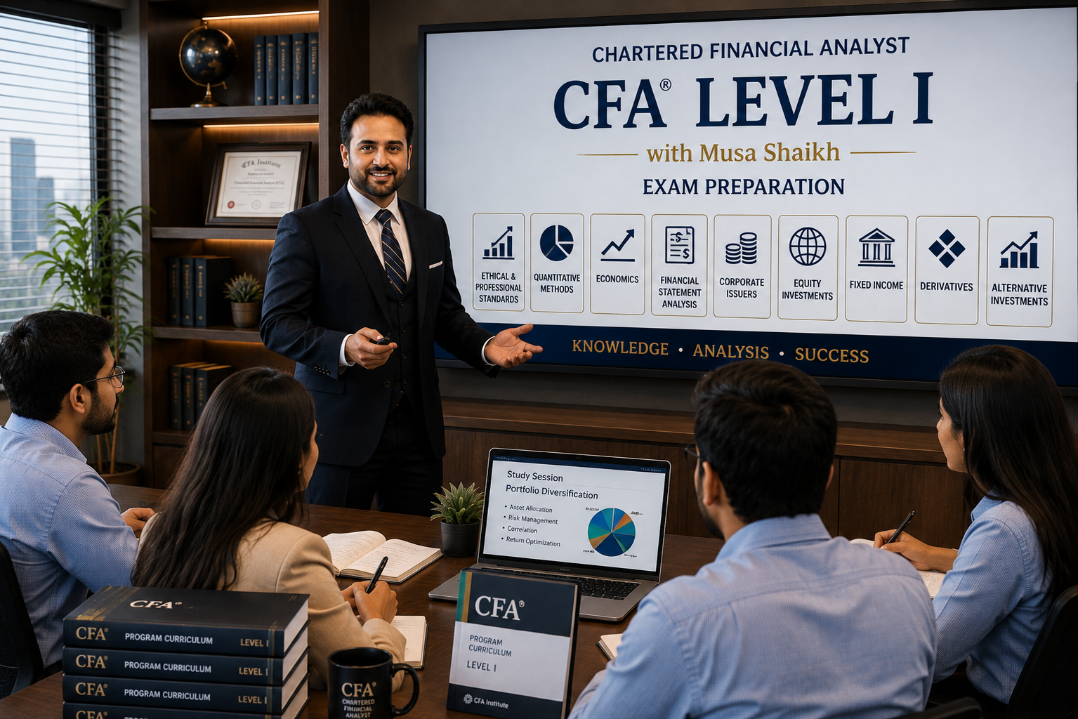 CFA Level I with Musa Shaikh