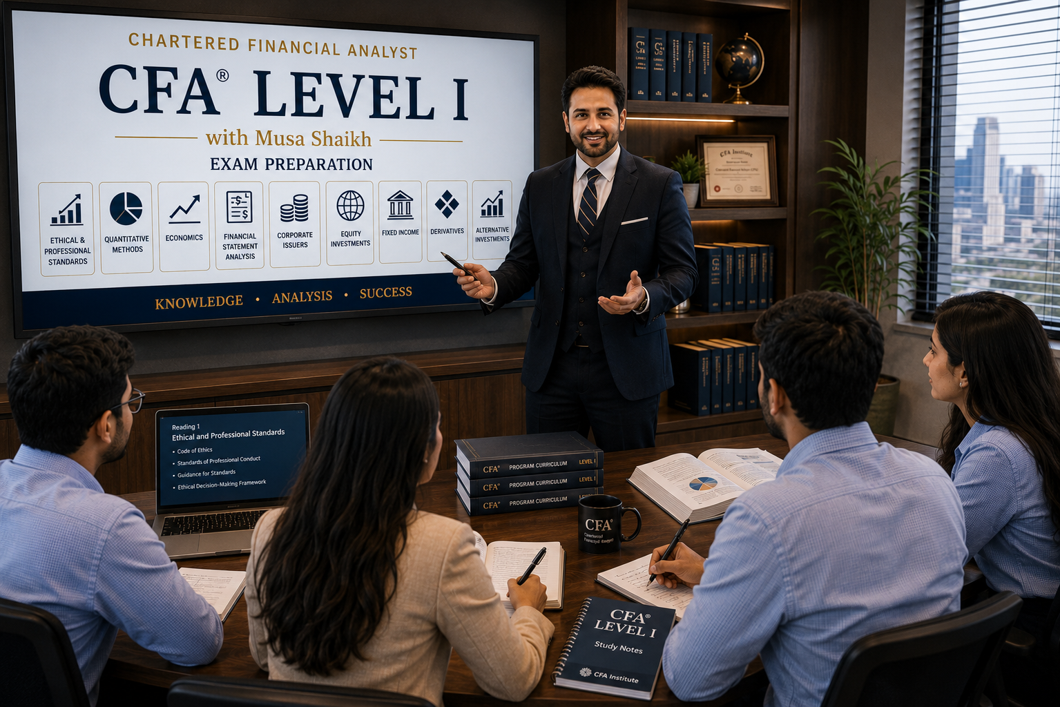 CFA Level I with Musa Shaikh