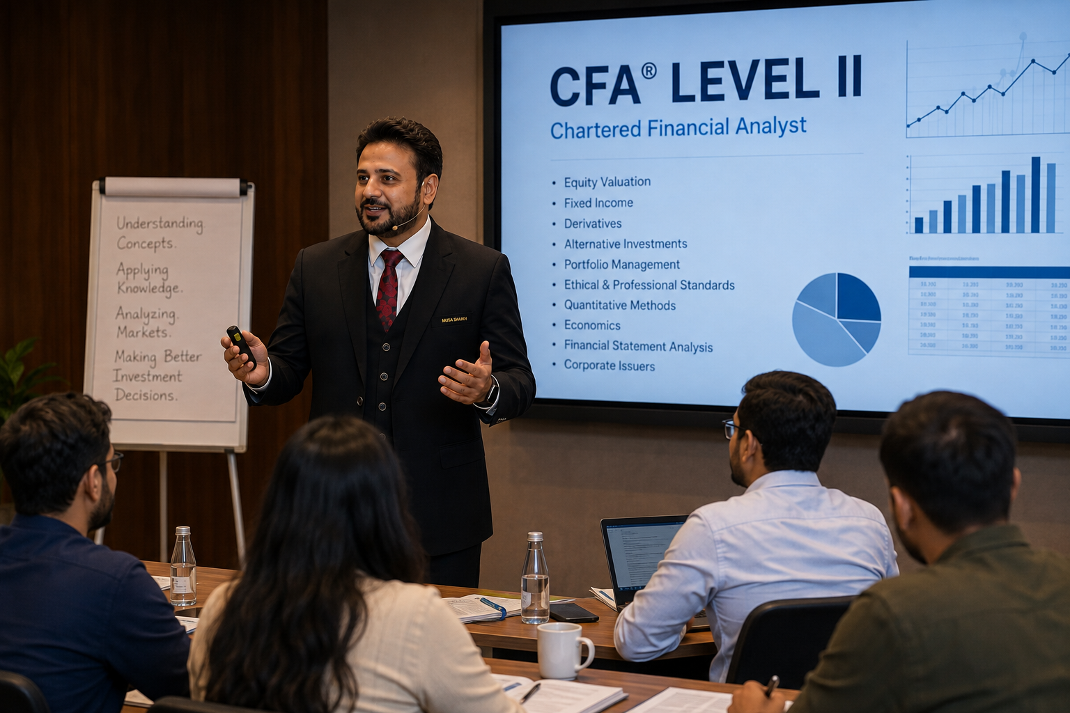 CFA Level II with Musa Shaikh