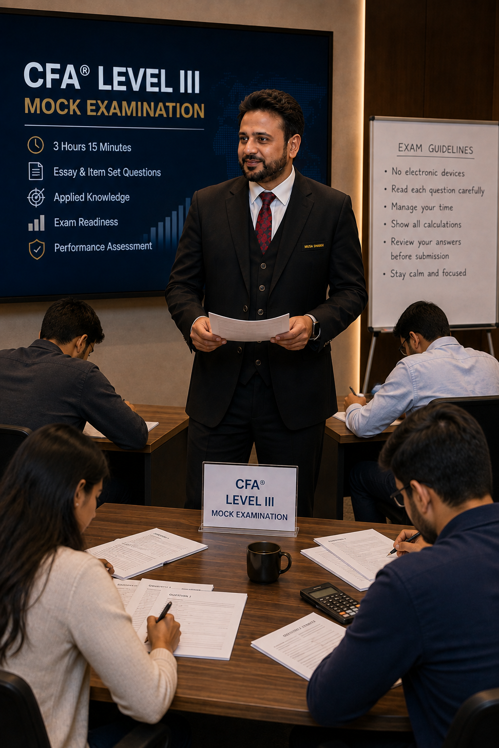 CFA Level III with Musa Shaikh