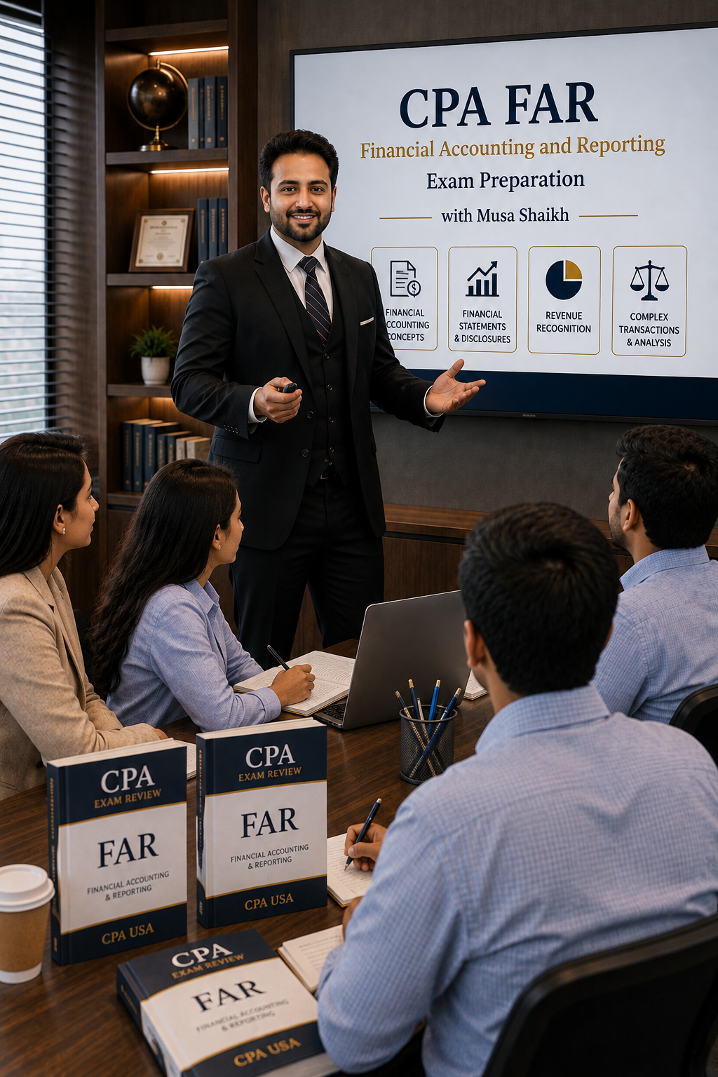 CPA FAR with Musa Shaikh
