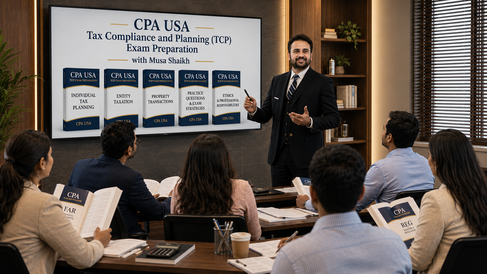 CPA TCP preparation with Musa Shaikh