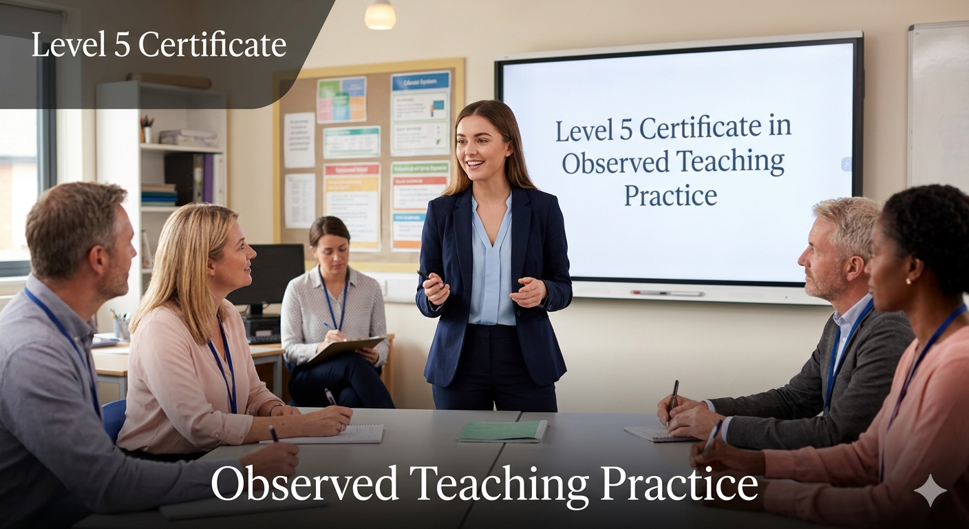 Level 5 Certificate in Observed Teaching Practice (TEFL) (The TEFL Academy)
