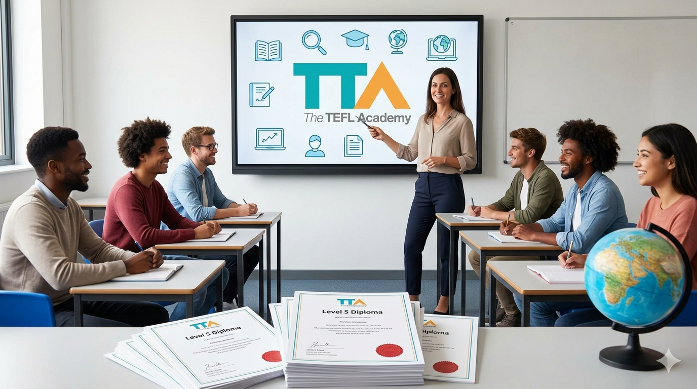 Level 5 Diploma in Teaching English as a Foreign Language (TEFL) (The TEFL Academy)