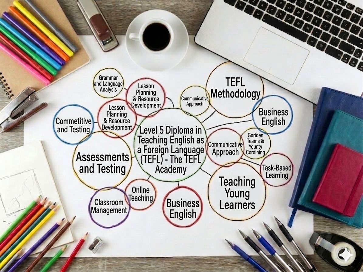 Level 5 Diploma in Teaching English as a Foreign Language (TEFL) (The TEFL Academy)