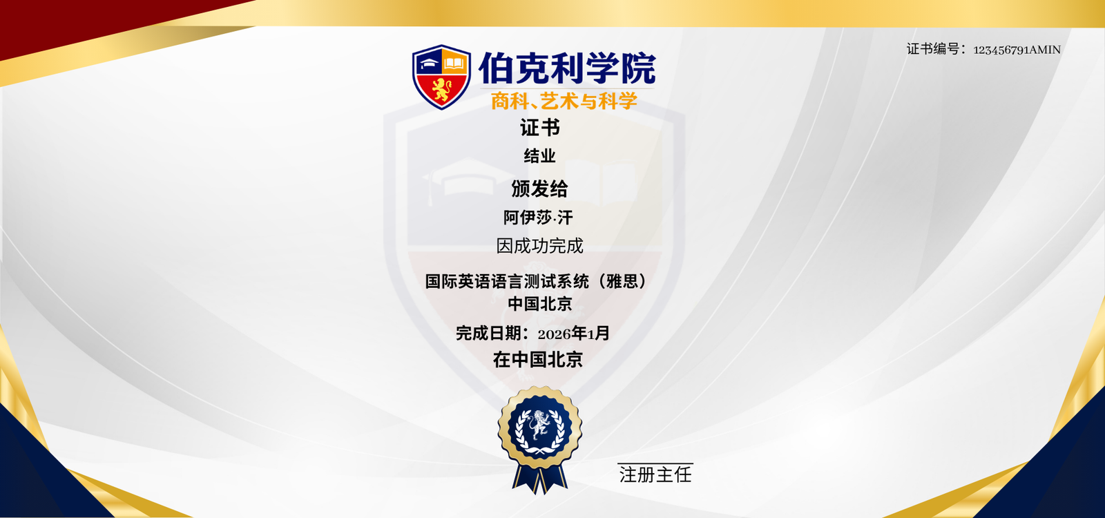 国际英语语言测试系统（雅思）